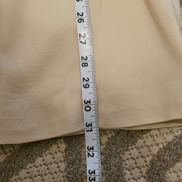 Escada Beige New Wool Pants Suit 34 (Small) - Picture 11 of 12